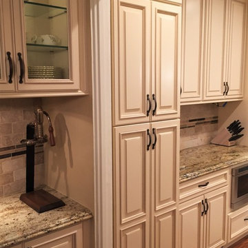 Long Beach Kitchen, Bar, Fireplace Remodel
