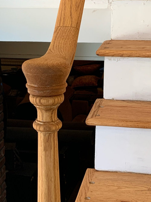 Tone down orange floors help