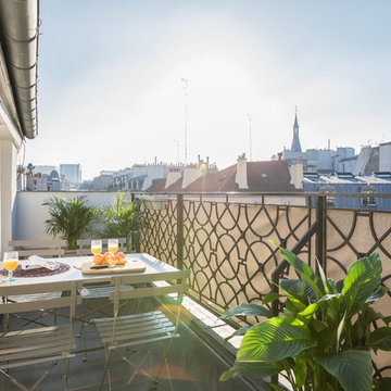 Aménagement d'un duplex pour de la location meublée