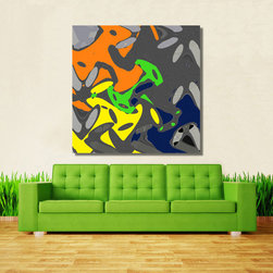 My art on wall - part 3 - MATRIX - Artwork