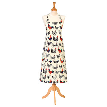 Rooster Cotton Apron