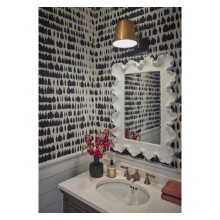 Severna Park Waterfront - Eclectic - Powder Room - Baltimore - by ...