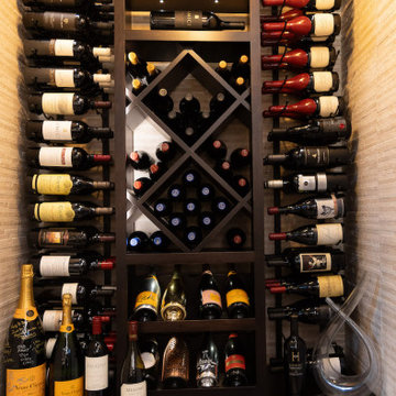 Luxe Home Bar with Wine Cellar