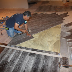 Commercial new construction - Pacific Design Center (West Hollywood) - Hardwood Flooring