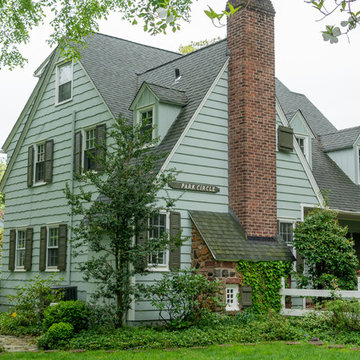Cool Green Tones Give A Tranquil Touch To Quaint Short Hills Home