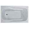 Troy 42 x 72 Rect. Drop-In Bathtub with Whirlpool Jetted & Air Therapy Jets