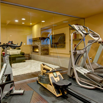 Exercise Room - Finished Basement Company - Denver