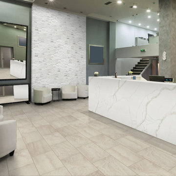 Calacatta Maywood Quartz Living Space