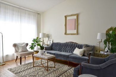 Inspiration for a living room remodel in Other