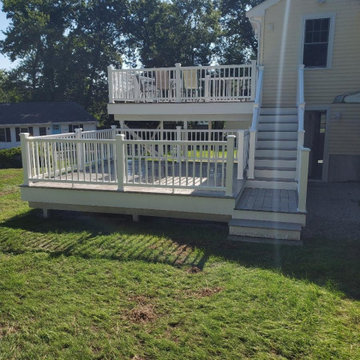 Deck Construction on Hillside Rd, Braintree