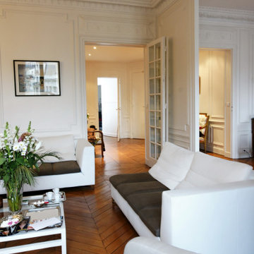 Rénovation complète d'un appartement dans le 8eme Paris