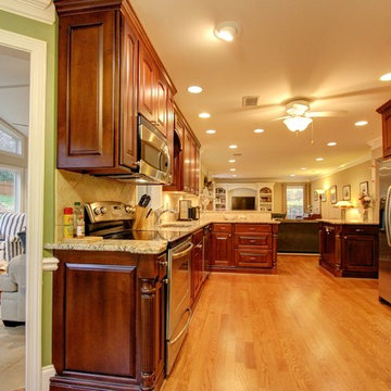 Sunroom & Kitchen: 2 Phase Renovation