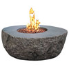 Elementi OFG147LP Fiery Rock Fire Table - Natural Gas 50" x 42" x 17"