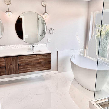 Sophisticated Modern Design Bathroom Remodel