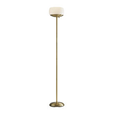 Brass Torchiere Floor Lamp Houzz, Polished Brass Torchiere Floor Lamp