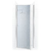 Legend Framed Hinge Shower Door, Obscure, Chrome, 30"x64"