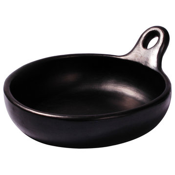Ancient Cookware, Clay Chamba Saute Pan, 10x12x2.5