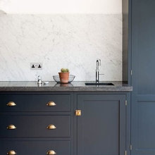 blue kitchens