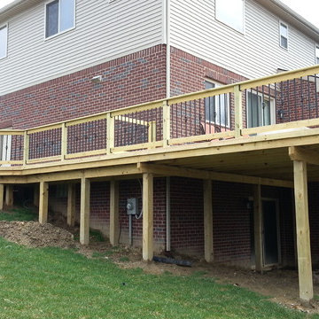 Clarkston, MI - Treated Deck