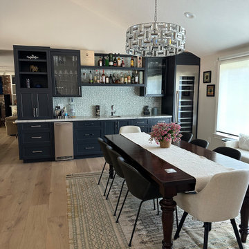 San Ramon Living Room, Home Bar, and Kitchen