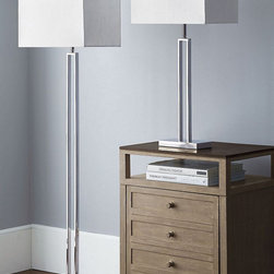 Madison Polished Nickel Table Lamp - Products