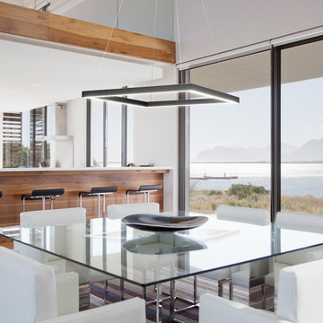 Draper Matte Black LED Integrated Pendant