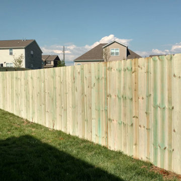6ft Tall Dog Eared Privacy Pressure Treated Pine