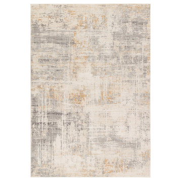 Jaipur Living Alister Abstract Cream/Gray Area Rug 3'11"X5'11"