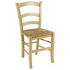 Linon Karsyn Set of Two Wood 18.1" Side Chair in Natural