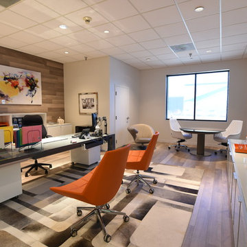 BEFORE + AFTER: Cantoni Founder & CEO Michael Wilkov's Modern Office Makeover