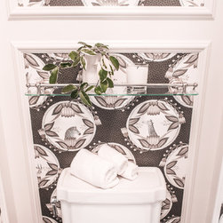 Powder Room Punch - Bathroom Shelves