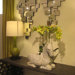 Mirror and Console - Home Decor