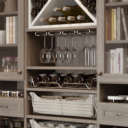 Wine Bar Shelving - Storage And Organization