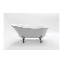 Kado Era Freestanding Bath White 1700mm - Bathtubs