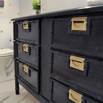 one room challenge - guest bath