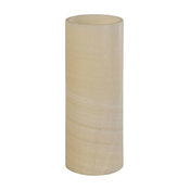 16" Tall Table Lamp Onyx Stone Rustic Modern / Contemporary Cylindrical White