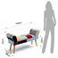 Kaleidos Upholstered Bench