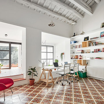 Casa unifamiliar de estilo industrial