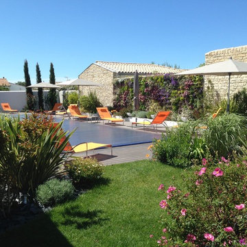 Jardin et murs végétalisés