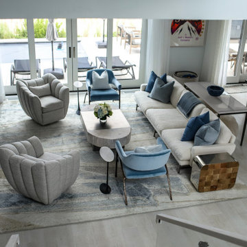 Oceanfront Oasis: Living Room