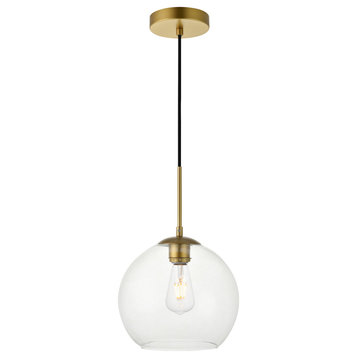 Baxter 9.9 Inch 1-Light Pendant With Clear Glass