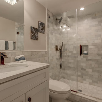 Bathroom Remolded With Standing Shower, Sink With Cabinet Space, Maryland