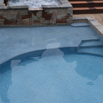 Caribbean Steampunk Backyard Swimming Pool by Legendary Escapes
