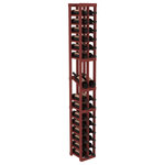 Wine Racks America - 2 Column Display Row Wine Cellar Kit, Pine, Cherry - Make your best vintage the focal point of your wine cellar. High-reveal display rows create a more intimate setting for avid collectors wine cellars. Our wine cellar kits are constructed to industry-leading standards. You'll be satisfied. We guarantee it.