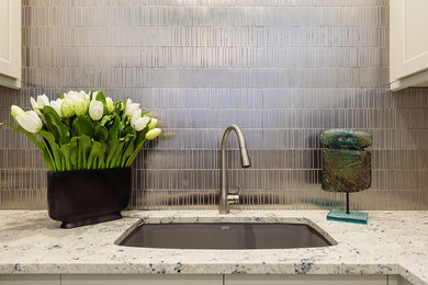 Home design - transitional home design idea in Dallas