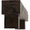 Riverwood Faux Wood Fireplace Mantel Kit w/ Alamo Corbels