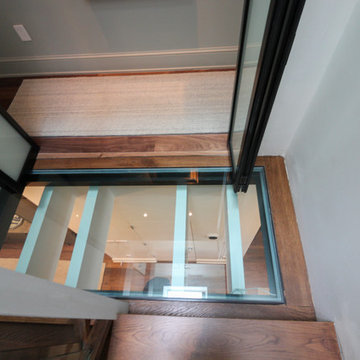 Project #68 | Ultra-Modern Staircase with Glass Landings