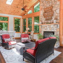 lake house porch