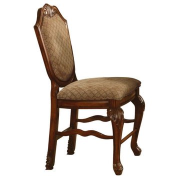 Acme Chateau De Ville Counter Height Chair Set of 2 Cherry
