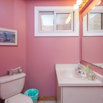 Retro Bathroom with New Sliding Window - Renewal by Andersen Greater Toronto Are
